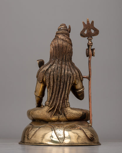 Statue Lord Shiva | Radiating Strength and Spiritual Grace