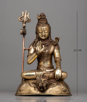 Statue Lord Shiva | Radiating Strength and Spiritual Grace
