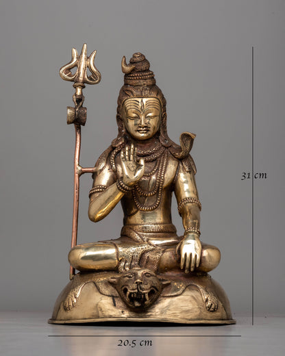 Statue Lord Shiva | Radiating Strength and Spiritual Grace