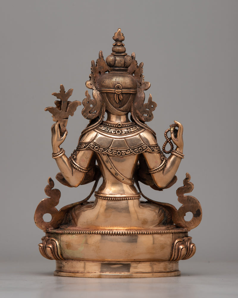 Statue of Chenrezig | Radiating Divine Compassion and Loving-Kindness