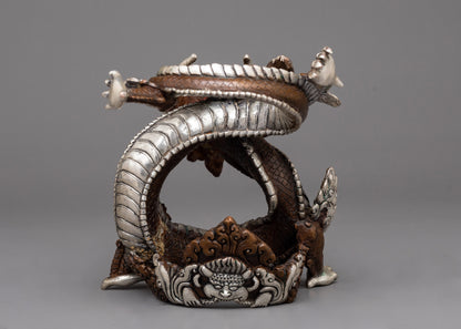 Vajradaka Dragon Incense Burner | Dragon Incense Burner for Spiritual Purification