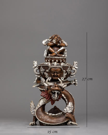 Vajradaka Dragon Incense Burner | Dragon Incense Burner for Spiritual Purification