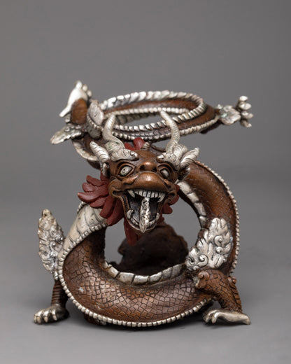 Vajradaka Dragon Incense Burner | Dragon Incense Burner for Spiritual Purification