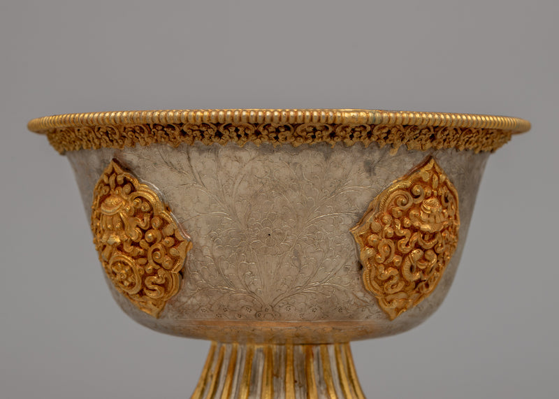 Buddhist Water Offering Bowls | Crafted for Sacred Rituals and Reverence in Buddhist Tradition