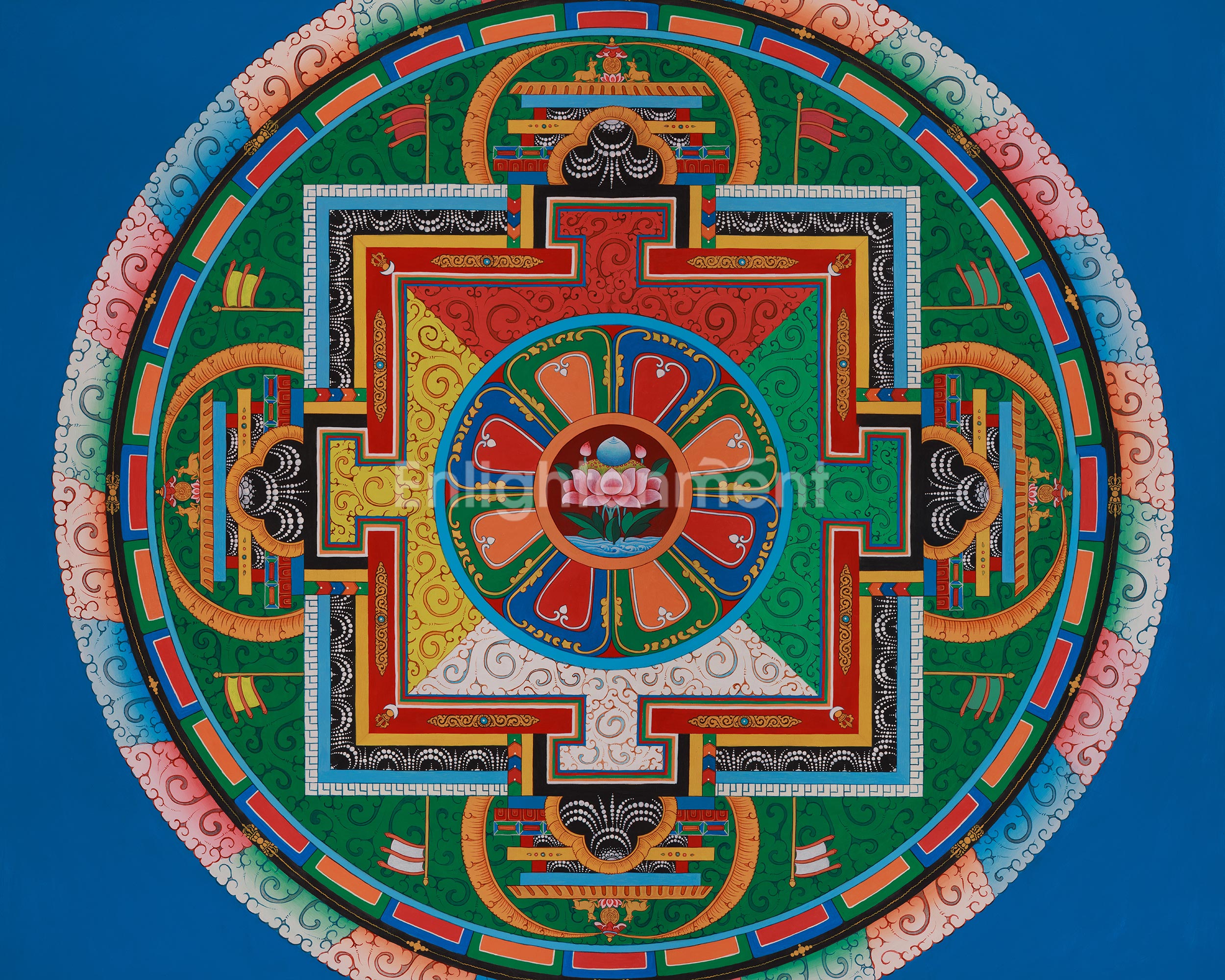 Handmade Lotus Mandala Art | The Journey from Imperfection to Enlightenment