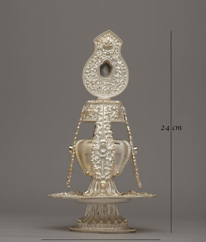 Long Life Ritual Vase | Symbolizing Spiritual Purity and Divine Blessings in Traditional Practices