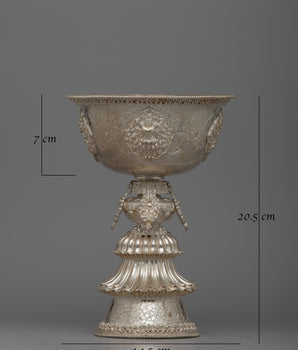 Butter Lamp Tibetan Set | Spiritual Light and Serenity into Your Rituals