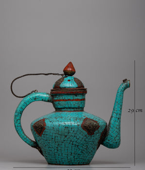 Buddhist Tea Pot Kettle | Blending Beauty and Meaning in Home Decor