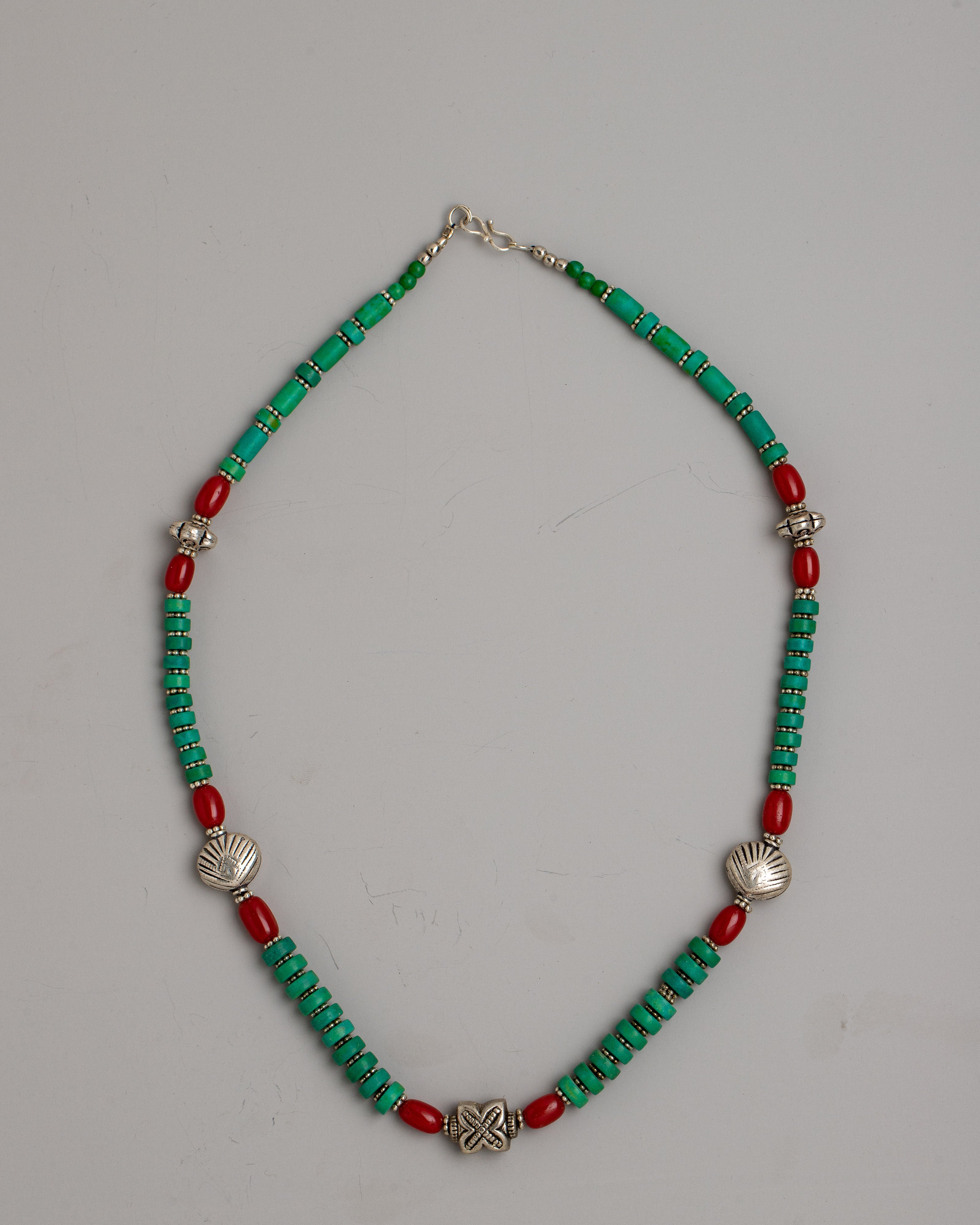 Tibetan Tibet Silver Necklace | Embrace Authentic Himalayan Craftsmanship