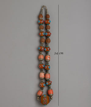 Tibetan Amber Necklace | Embrace Tradition with Unique Elegance