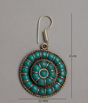 Turquoise Blue Earrings | Dive into Fashion with Turquoise Blue Earrings