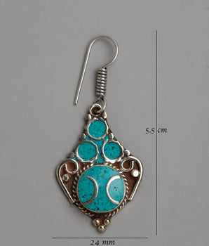 Tibetan Dangle Earrings | Infusing Your Style with Cultural Elegance