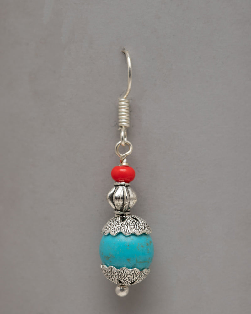 Dangle Turquoise Earrings | Exquisite Jewelry Showcasing the Natural Beauty