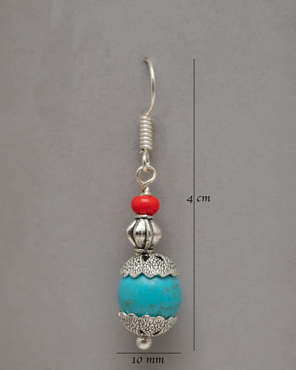 Dangle Turquoise Earrings | Exquisite Jewelry Showcasing the Natural Beauty