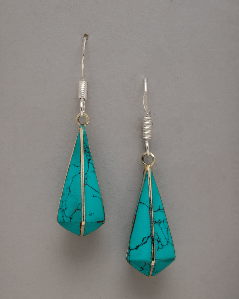 Turquoise Earrings Dangle | Infuse Your Style with Vibrant Color and Bohemian Spirit