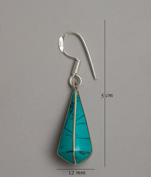 Turquoise Earrings Dangle | Infuse Your Style with Vibrant Color and Bohemian Spirit