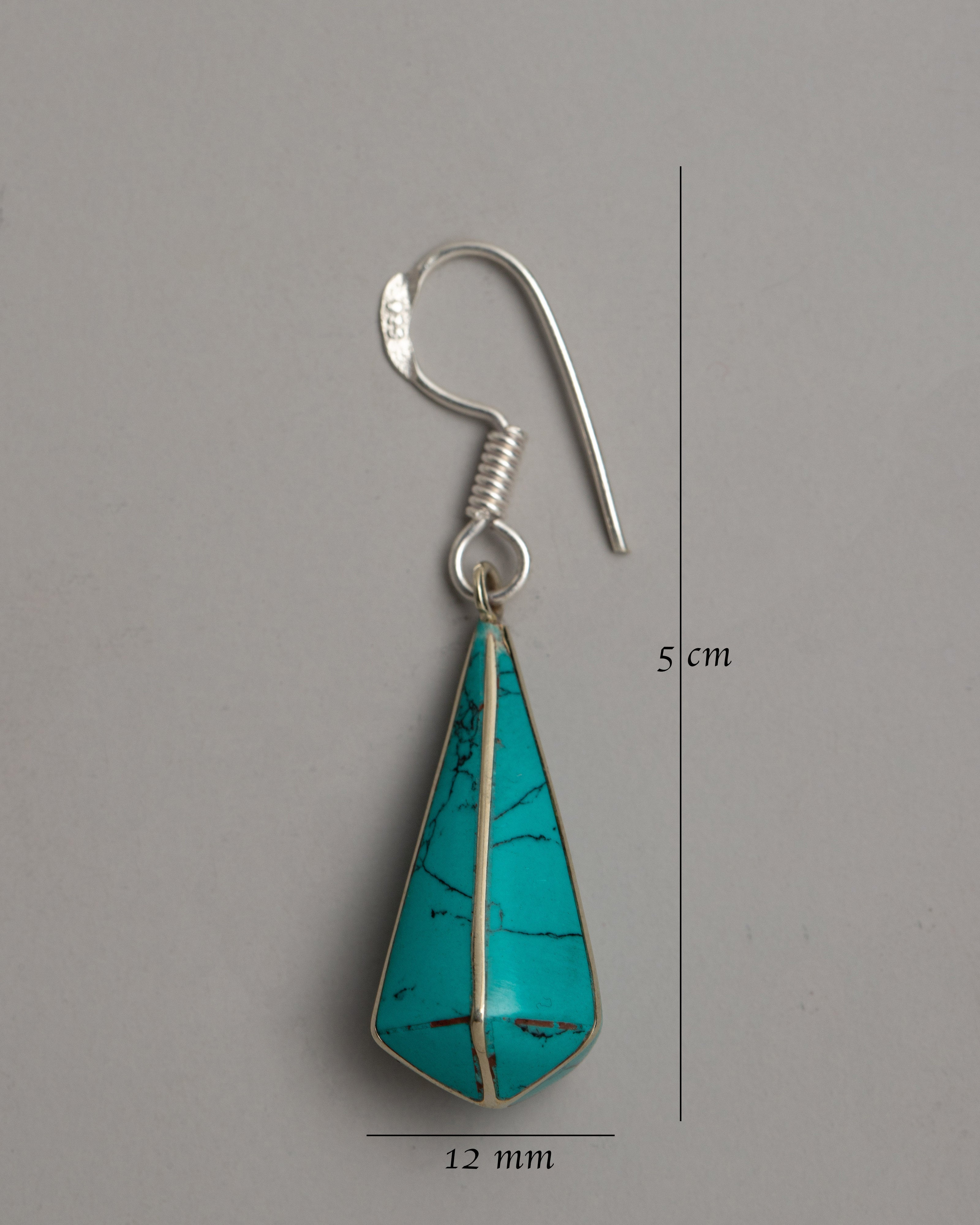 Turquoise Earrings Dangle | Infuse Your Style with Vibrant Color and Bohemian Spirit
