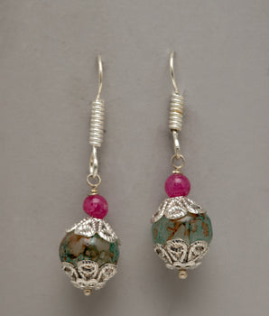 Dangle Zircon Earrings