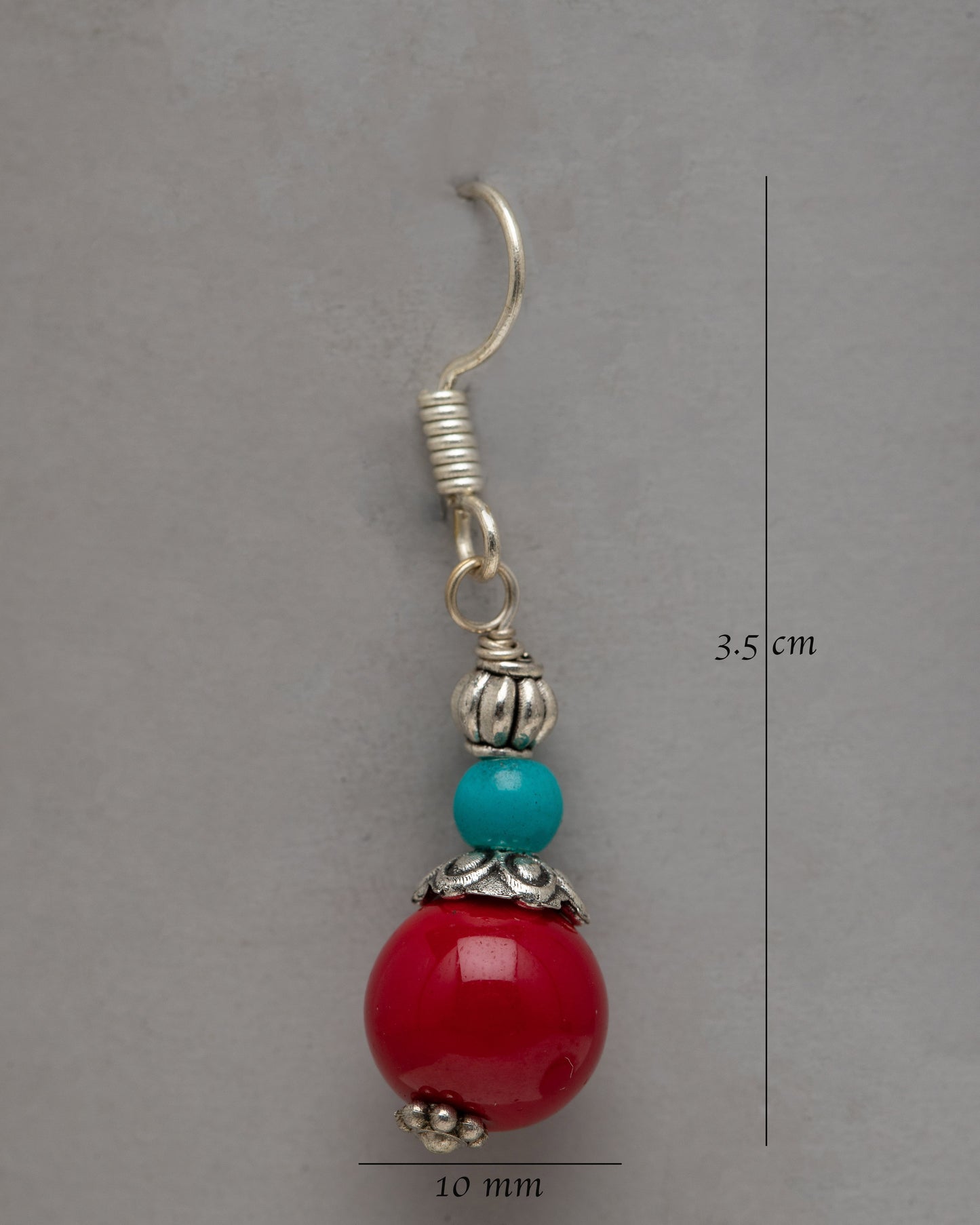 Coral Red Earrings | Infusing Vibrant Color and Bohemian Charm