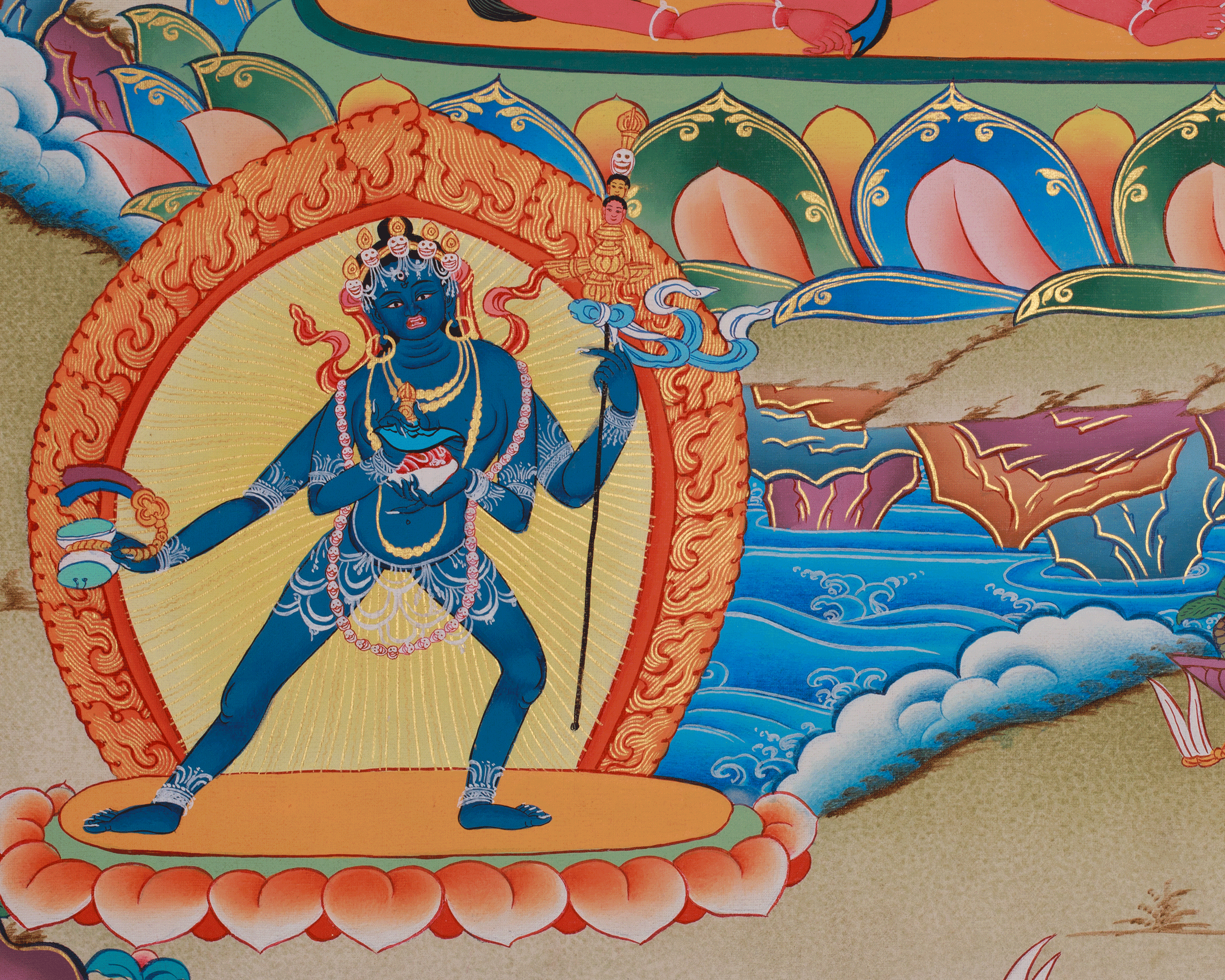 Chakrasamvara Buddhist Art | Tantric Wisdom and Transformation Deity