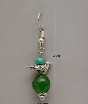 Green Onyx Drop Earrings | Shine Bright with Green Onyx Drop Earrings