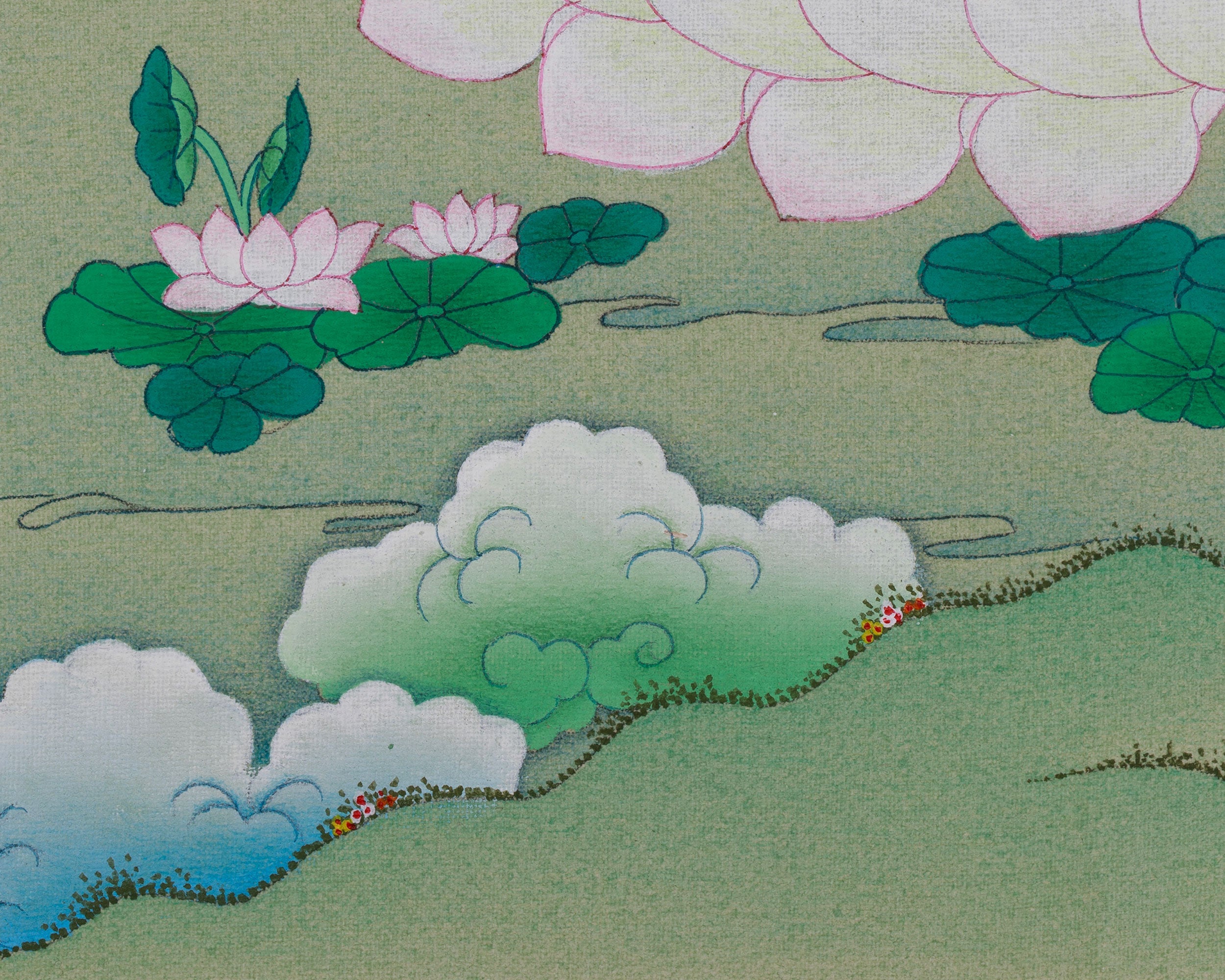 Traditional Art of Four-Armed Chenrezig | Bodhisattva of Boundless Compassion