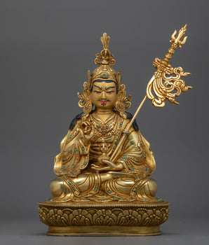 Guru Rinpoche Meditation Practice Statue