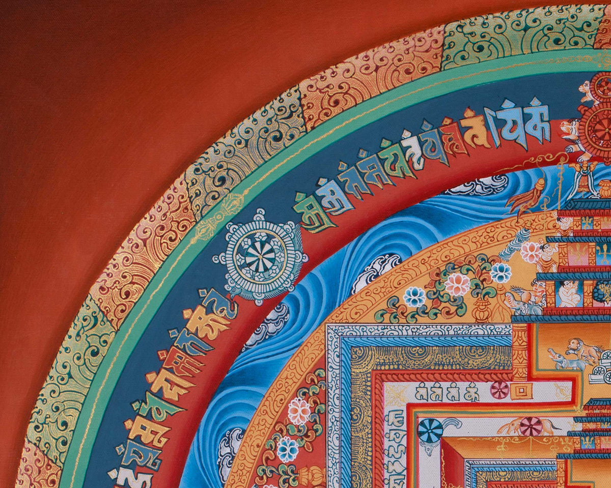 Wheel of Time Painting | Kalachakra Mandala