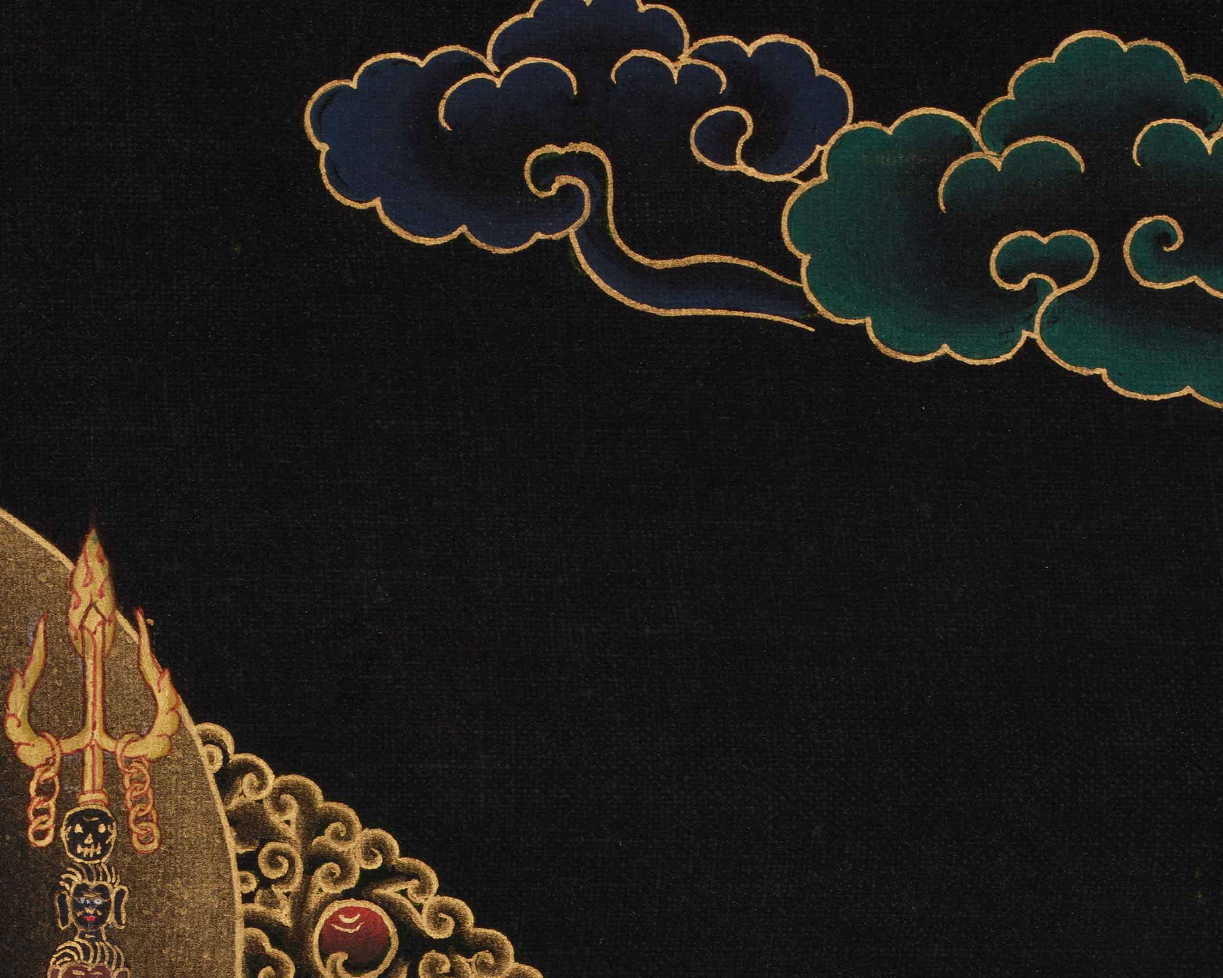 Tantric Master Padmasambhava Art | Spiritual Guide | Vajrayana Buddhism