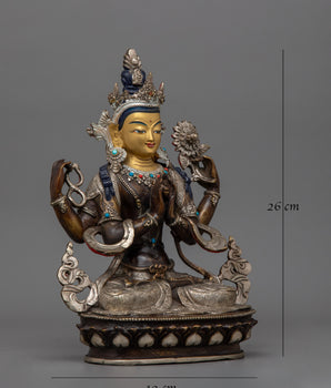 Himalayan Meditating Chenrezig Sculpture