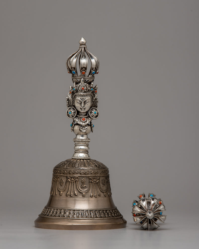 Vajra Dorje and Bell Set | Symbolizing Power, Wisdom, and Ritual Purity