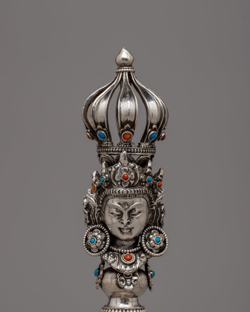 Vajra Dorje and Bell Set | Symbolizing Power, Wisdom, and Ritual Purity