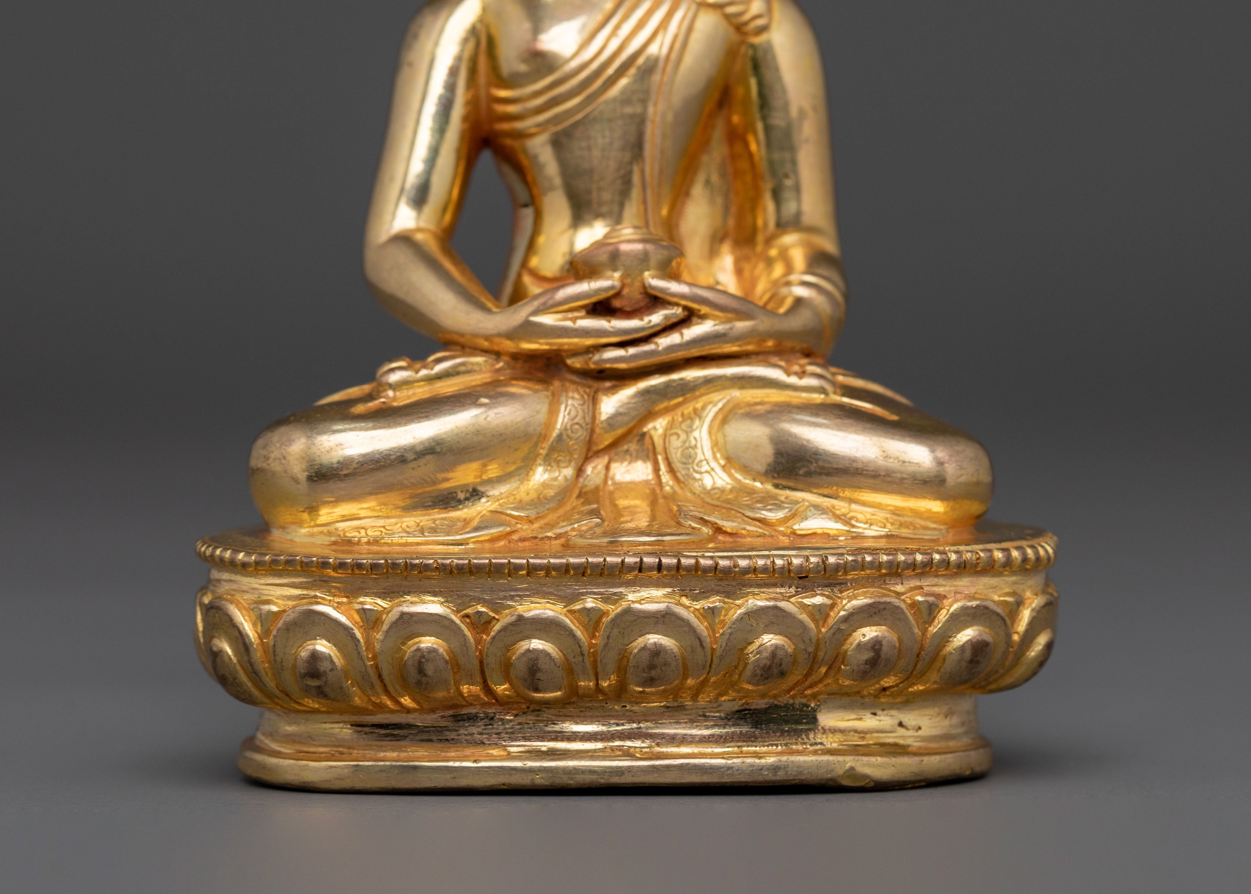 Himalayan Amitabha Buddha Altar Statue | Buddha of Infinite Light