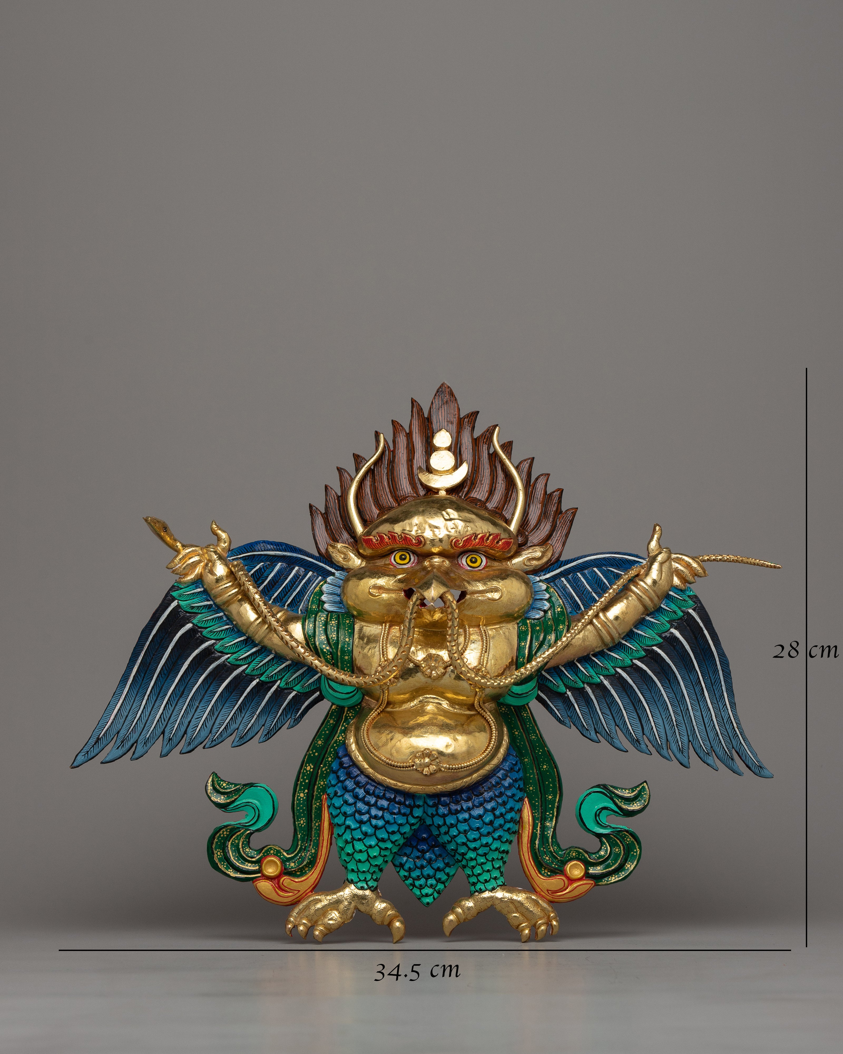 Copper Garuda Hanging | Handmade Craftsmanship for Spiritual Decor