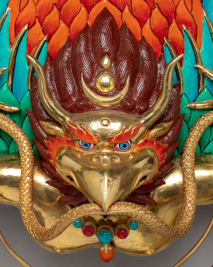 Tibetan Garuda Wall Hanging | Symbolic Handcrafted Decor for Spiritual Spaces