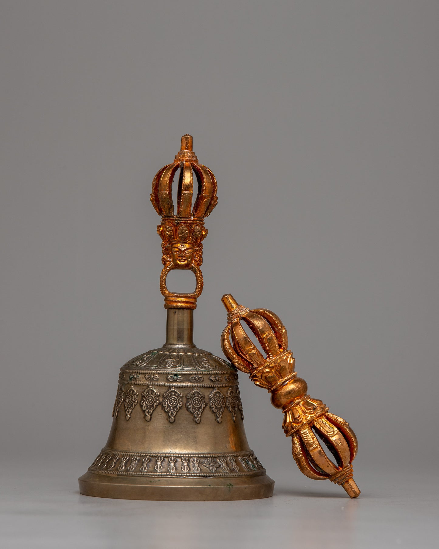 Tibetan Buddhist Ritual Items Vajra and Bell | Explore Devotion with Buddhist Items