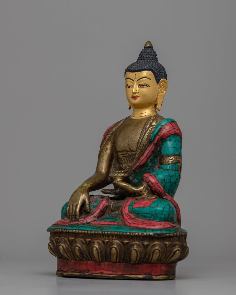 The Happy Buddha - Shakyamuni Buddha Statue | Radiating Joy and Serenity in Your Sacred Space