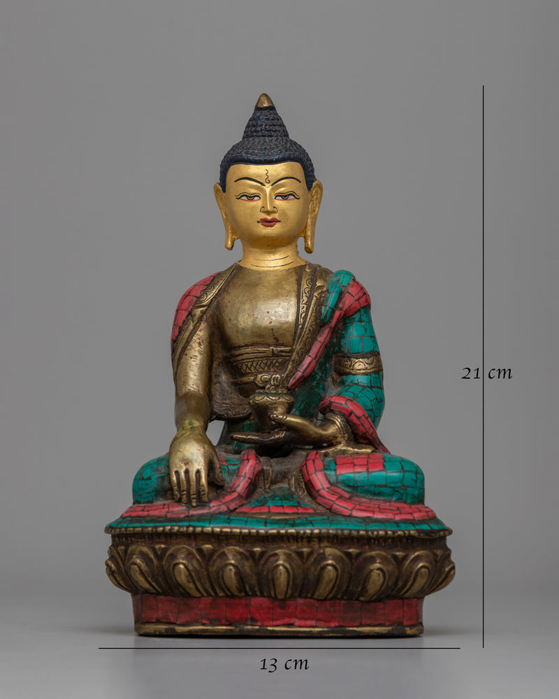 The Happy Buddha - Shakyamuni Buddha Statue | Radiating Joy and Serenity in Your Sacred Space