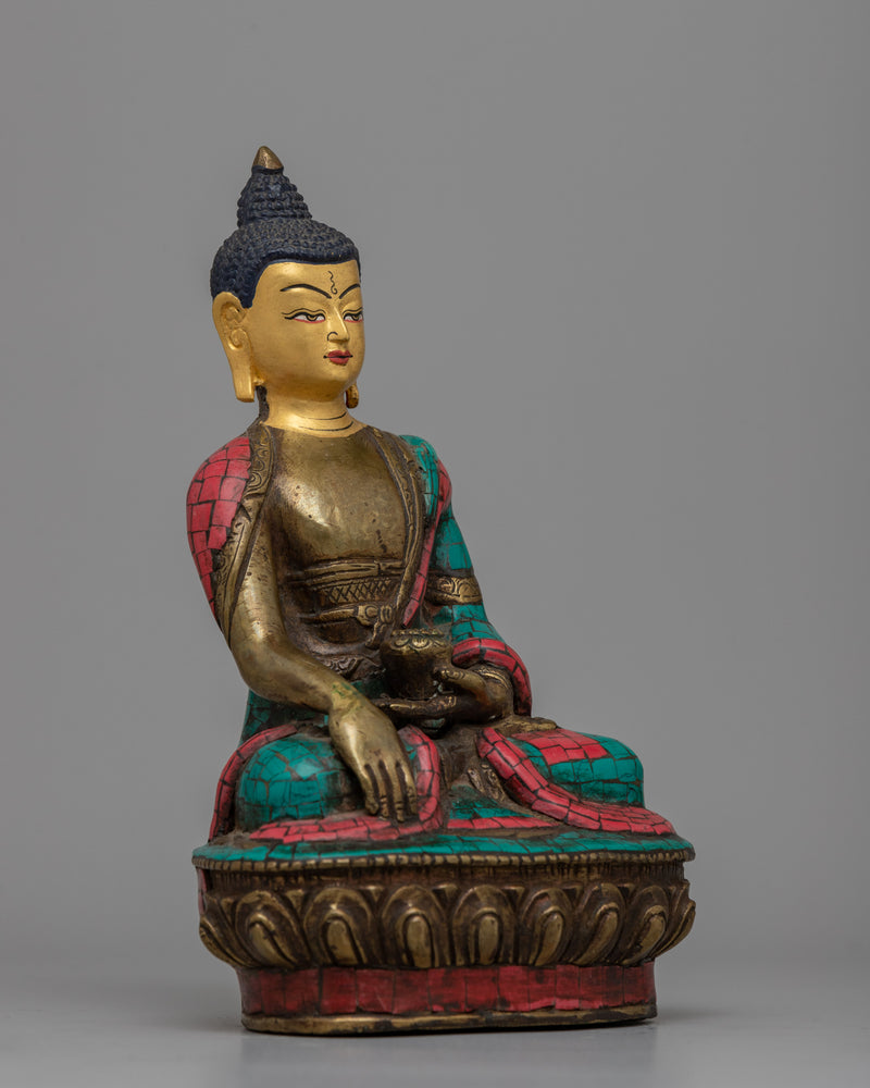 The Happy Buddha - Shakyamuni Buddha Statue | Radiating Joy and Serenity in Your Sacred Space