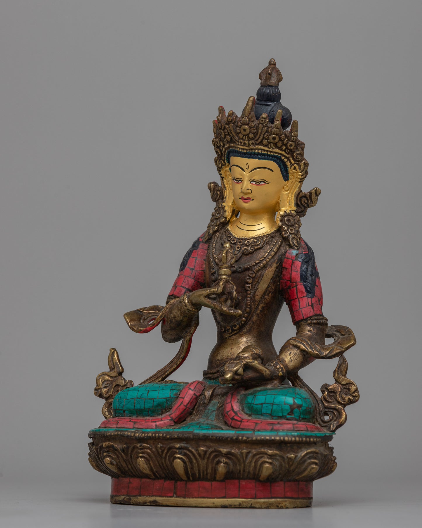 Vajrasattva Practice Statue | Embodying Purity and Enlightenment in Buddhist Tradition