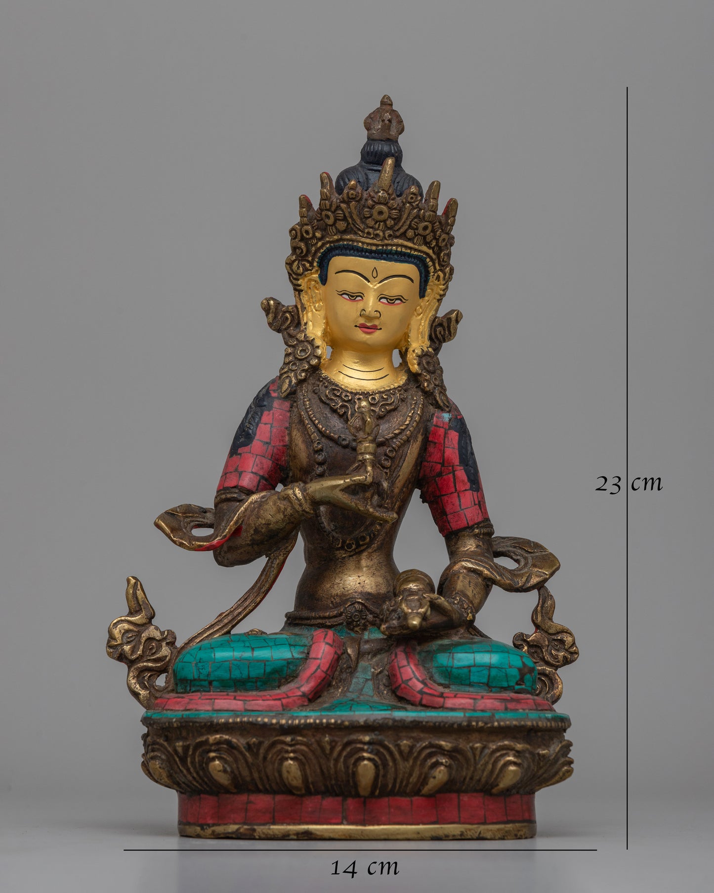 Vajrasattva Practice Statue | Embodying Purity and Enlightenment in Buddhist Tradition