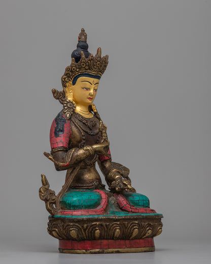 Vajrasattva Practice Statue | Embodying Purity and Enlightenment in Buddhist Tradition