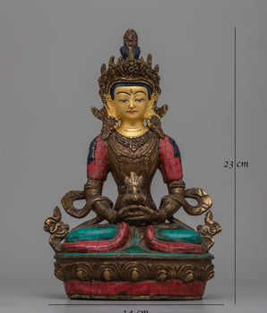 Amitayus Dharani Statue | Symbolizing Longevity and Blessings