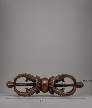 Buddhist Vajra Dorje | Brass Handcrafted Ritual Object