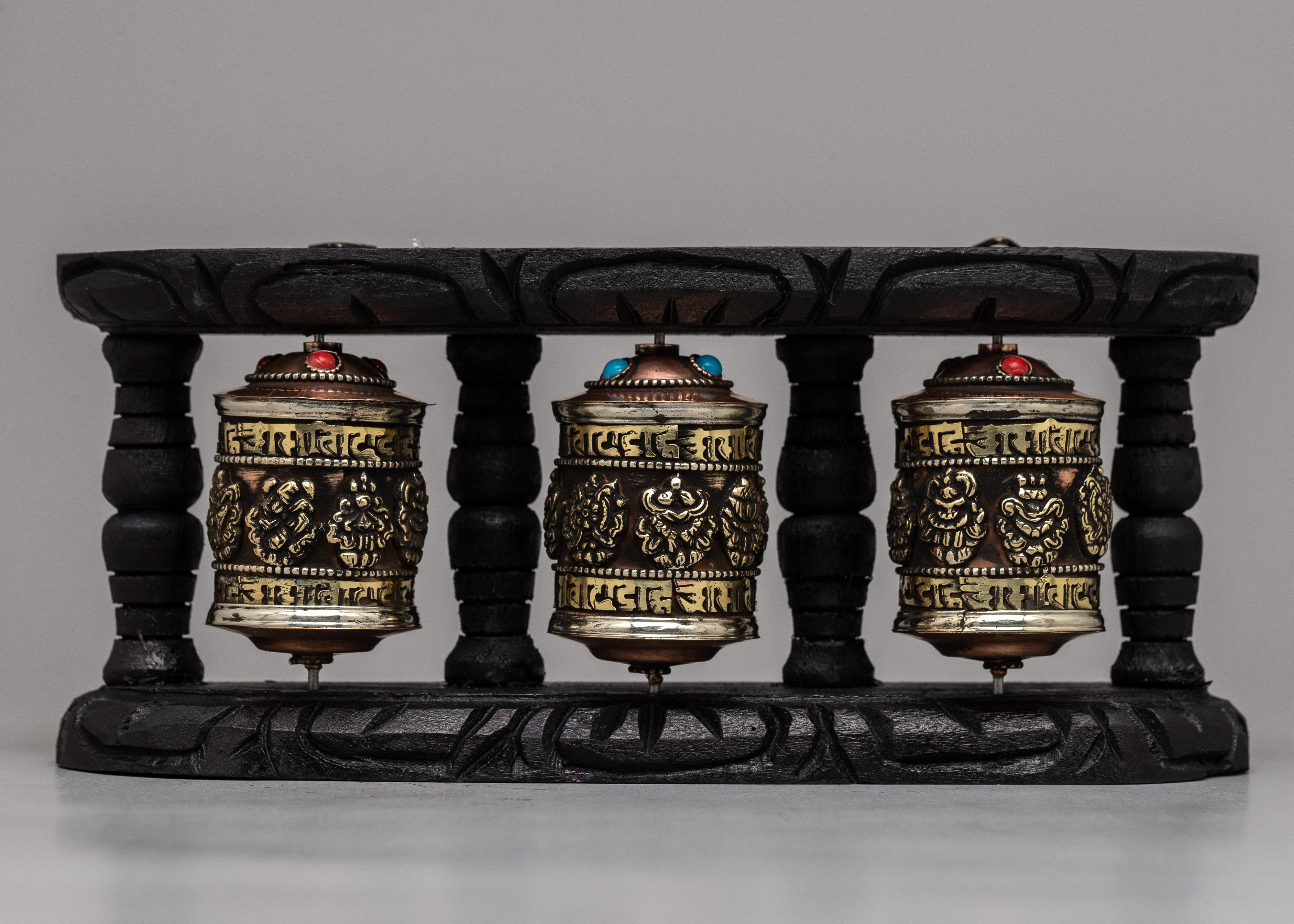 Table Top Prayer Wheel | Compact and Convenient for Daily Devotion