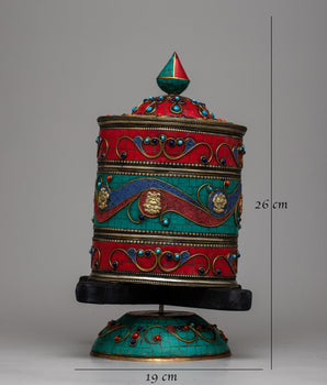 Authentic Prayer Wheel | mbark on a Journey of Devotion