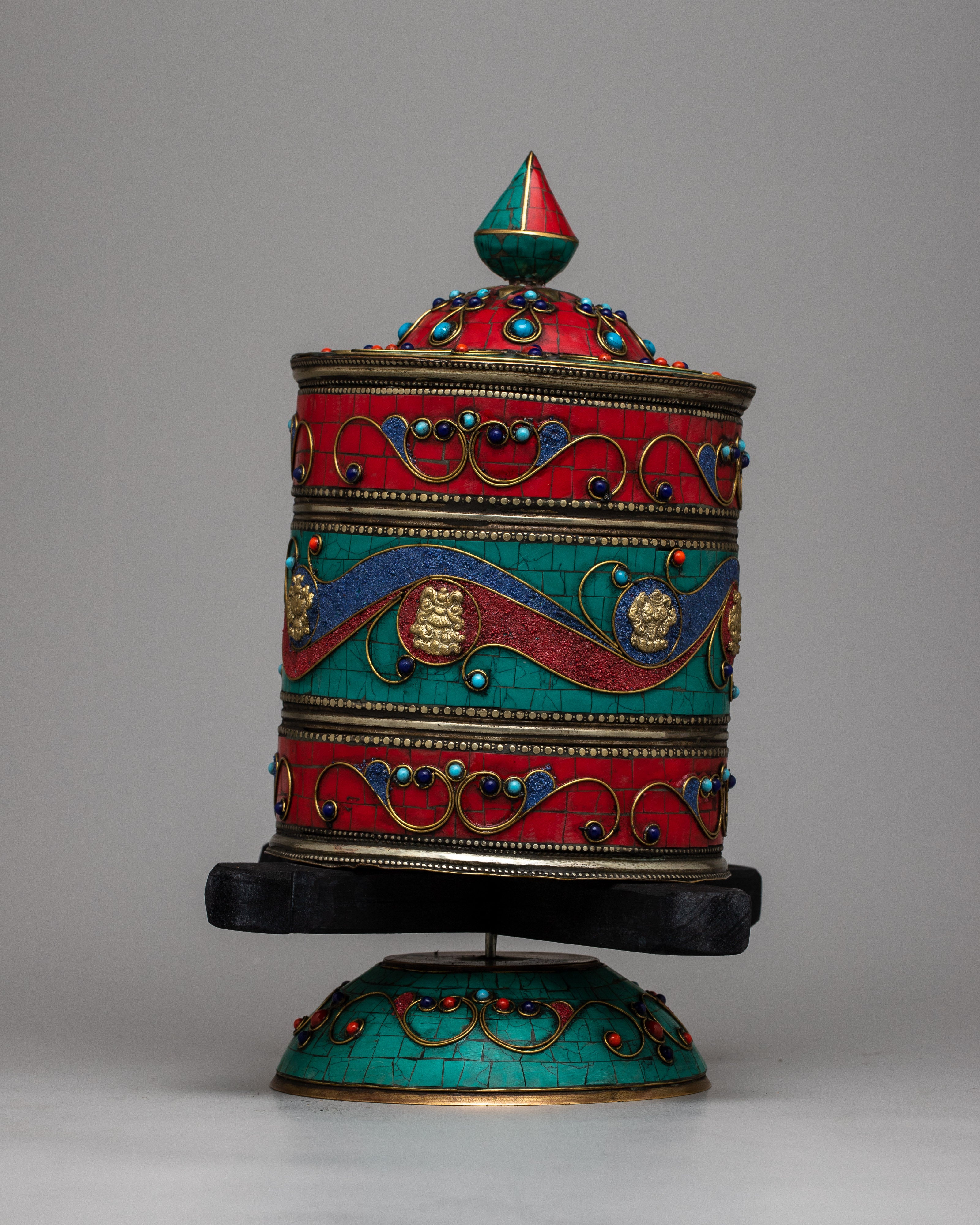 Authentic Prayer Wheel | Embark on a Journey of Devotion