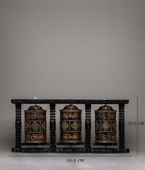 Buddhist Mantra Prayer Wheel | Experience Spiritual Harmony and Devotion