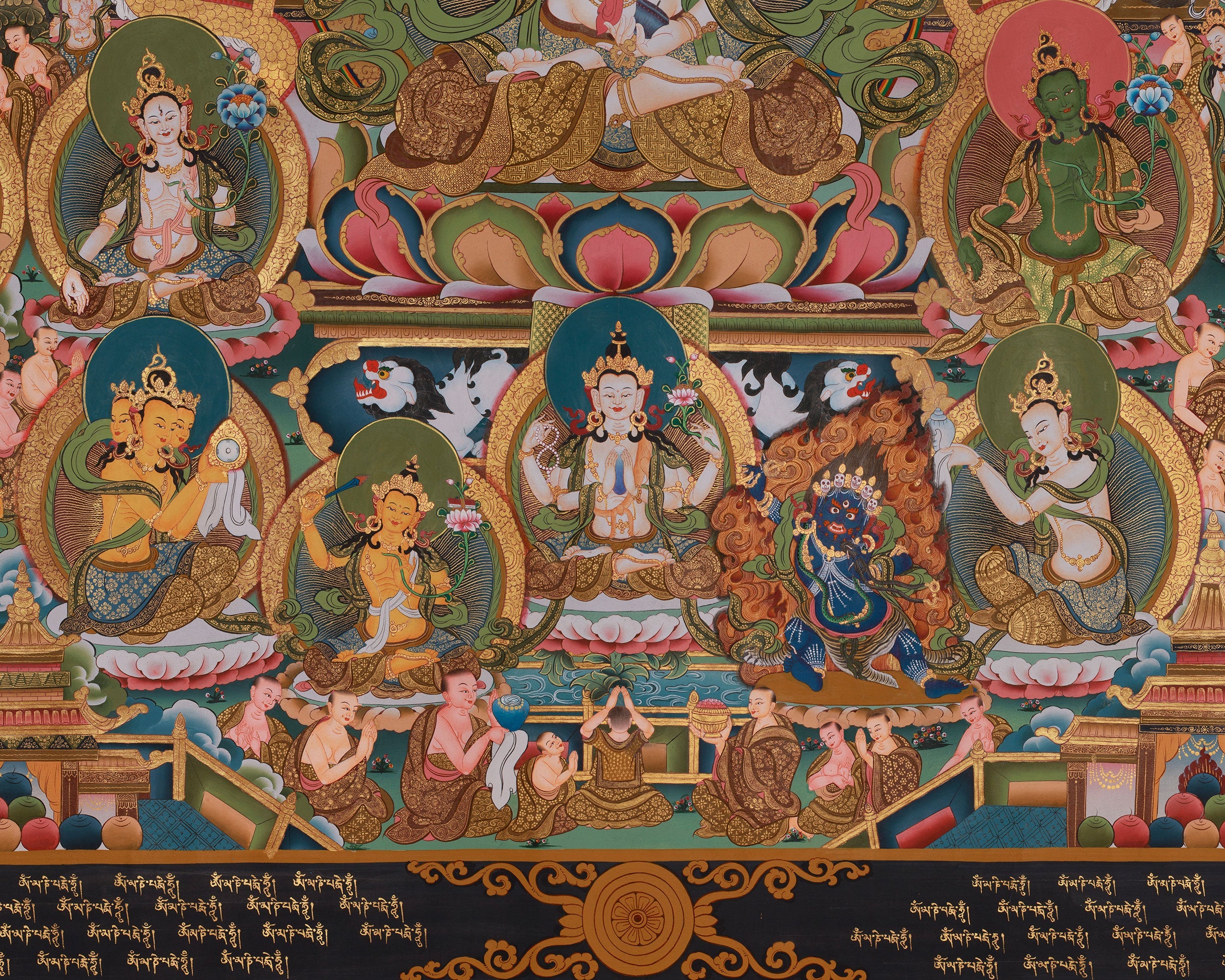 Purification Deity Vajrasattva Thangka | Dorje Sempa Artwork