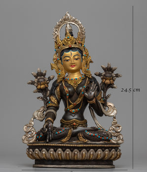 White Tara Meditation Statue | Embark on Inner Healing and Compassion